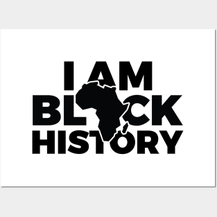 I Am Black History Posters and Art